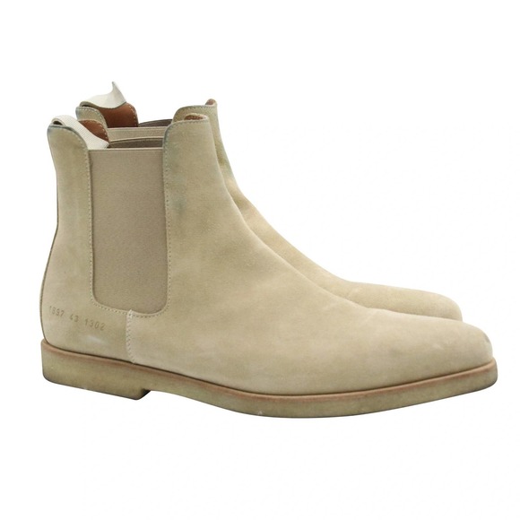 Common Projects Chelsea in Suede Sand 10 CP-S0919P-B002 - Picture 3 of 9